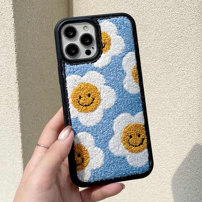 Embroidered Sunflower Case